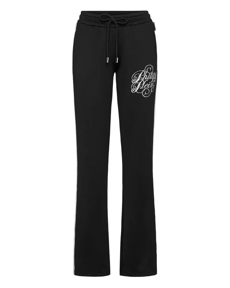 Philipp Plein Hose mit Kordelzug - Schwarz Schwarz