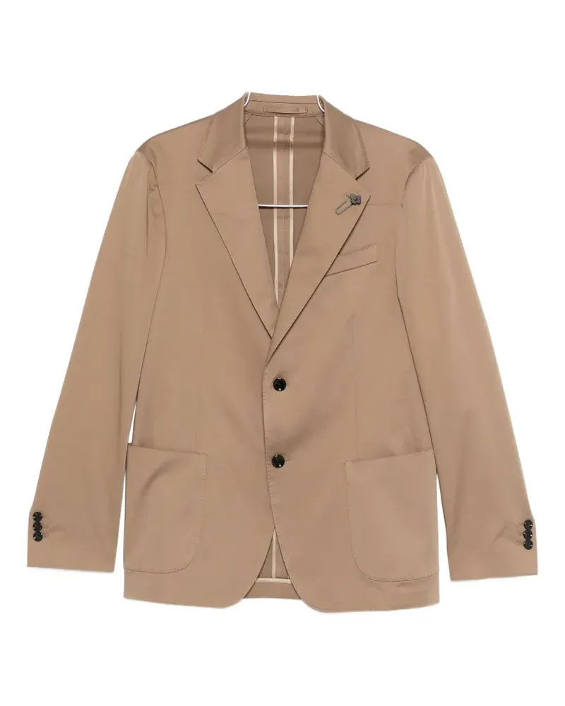 LARDINI single-breasted suit - Nude Nude
