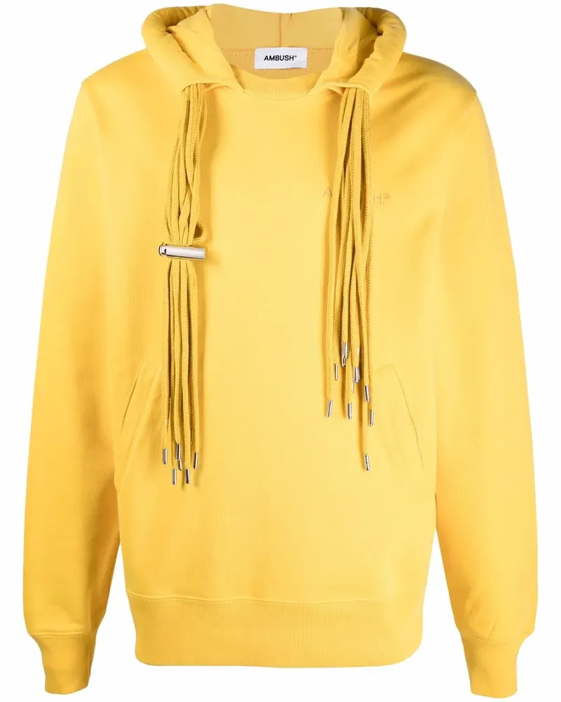 AMBUSH Hoodie mit Kordelzügen - Gelb Gelb