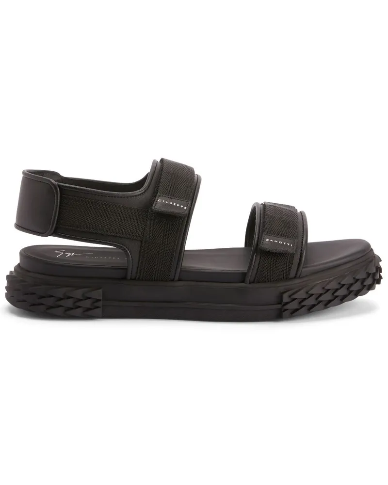 Giuseppe Zanotti Blabber Gummy Sandalen - Schwarz Schwarz