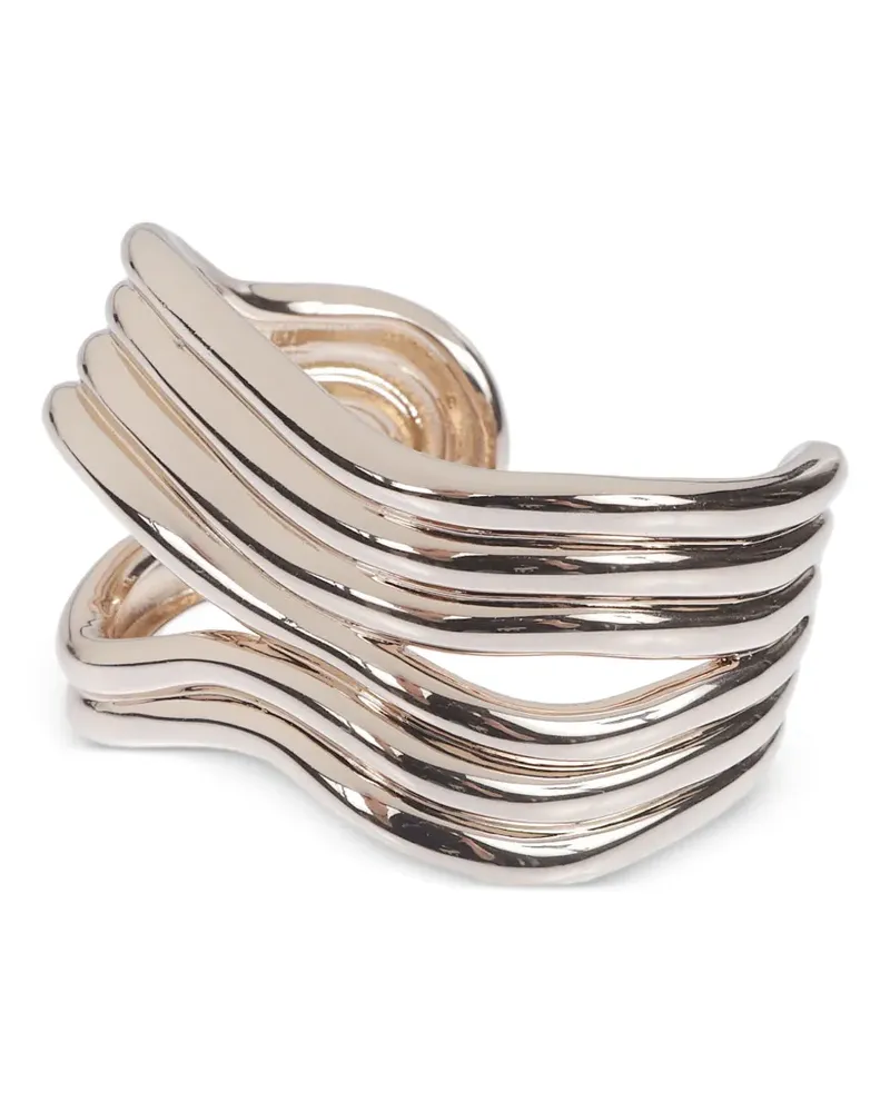 Max Mara Wavy cuff bracelet - Gold Gold