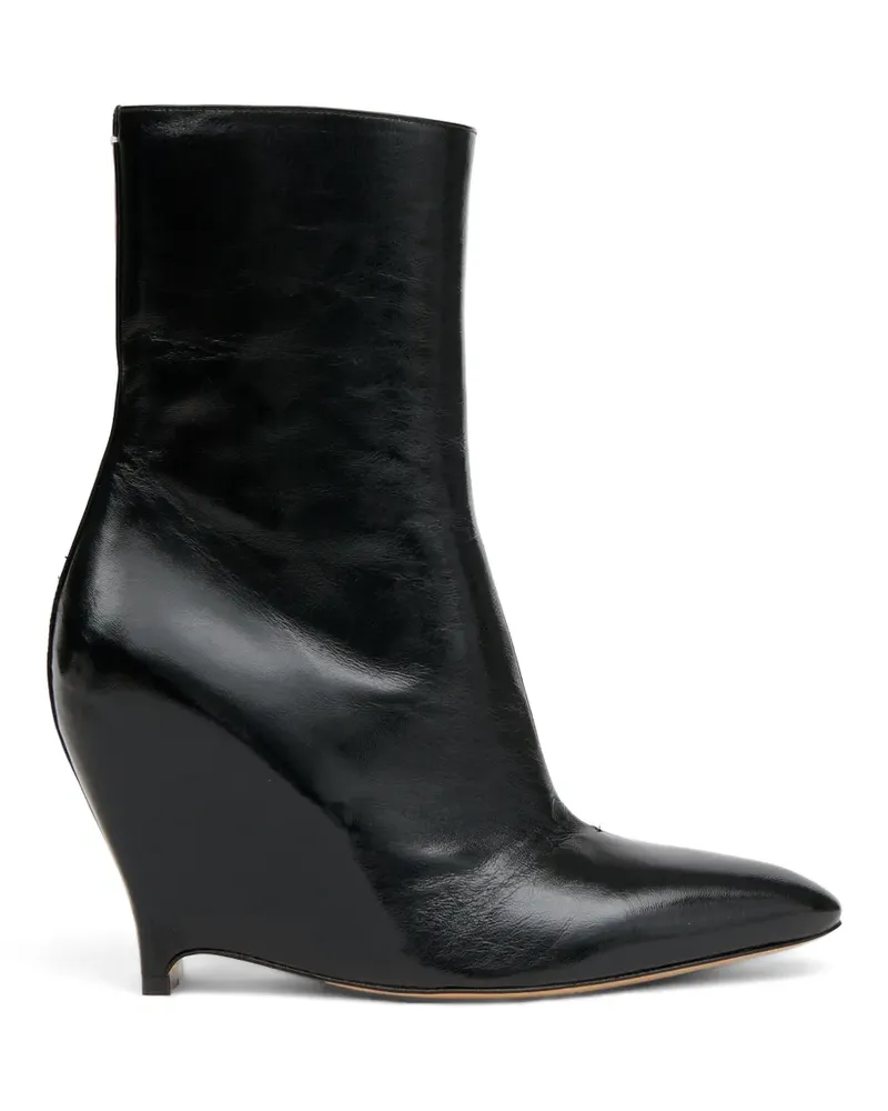 Maison Margiela Stiefeletten mit Wedge-Absatz - Schwarz Schwarz