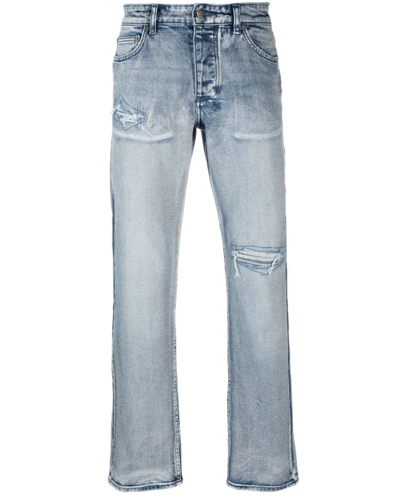 ksubi Hazlow Rekovery Straight-Leg-Jeans Blau