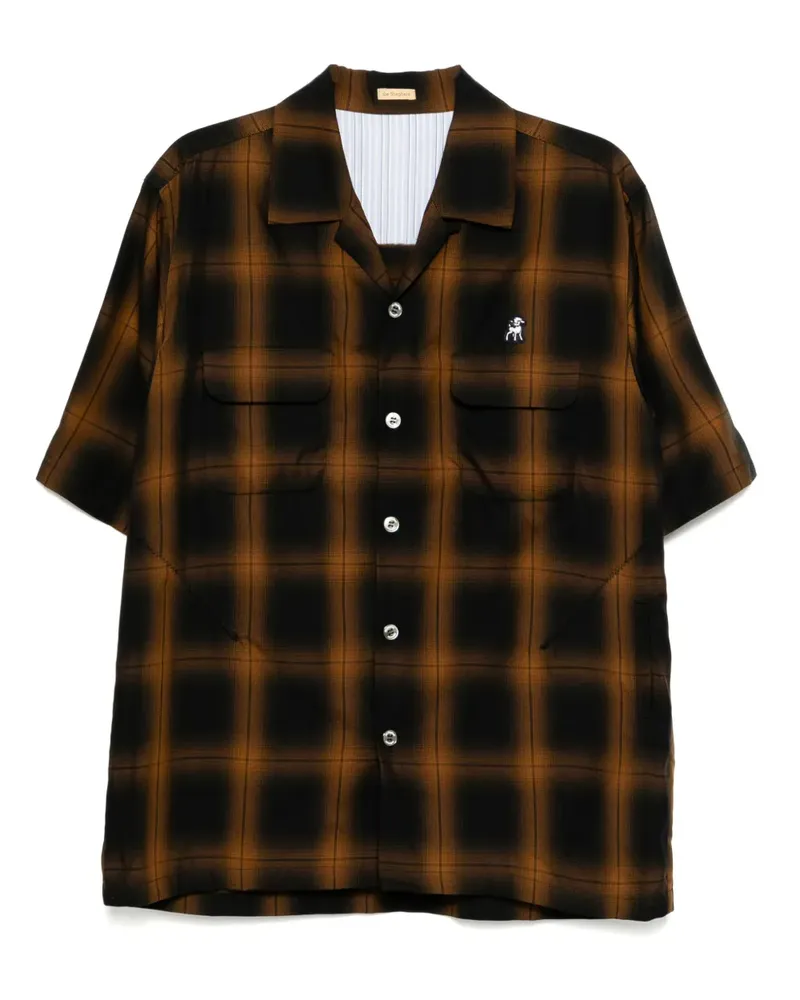 Undercover Kariertes Hemd - Orange Orange