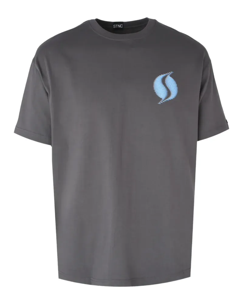 Stance T-Shirt mit Logo-Print - Grau Grau