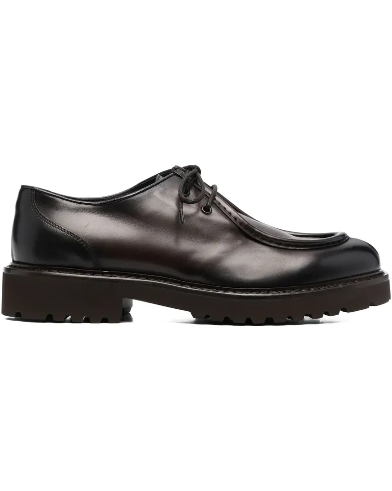Doucal´s lug-sole lace-up Derby shoes - Braun Braun