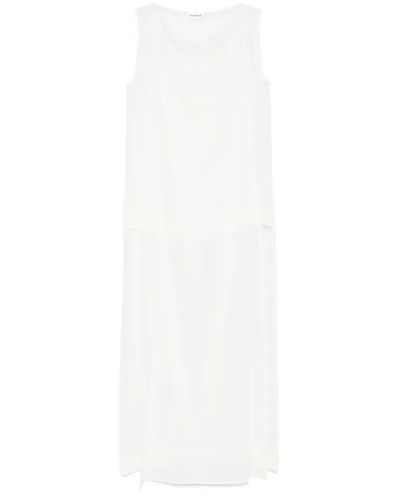 P.A.R.O.S.H. P.A.R.O H. Bluse aus Krepp - Weiß Weiß