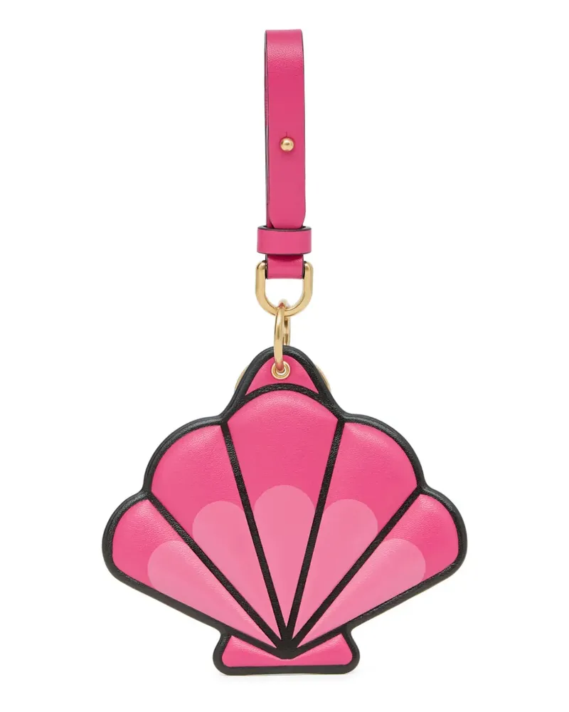 Moncler Schlüsselanhänger aus Leder - Rosa Rosa