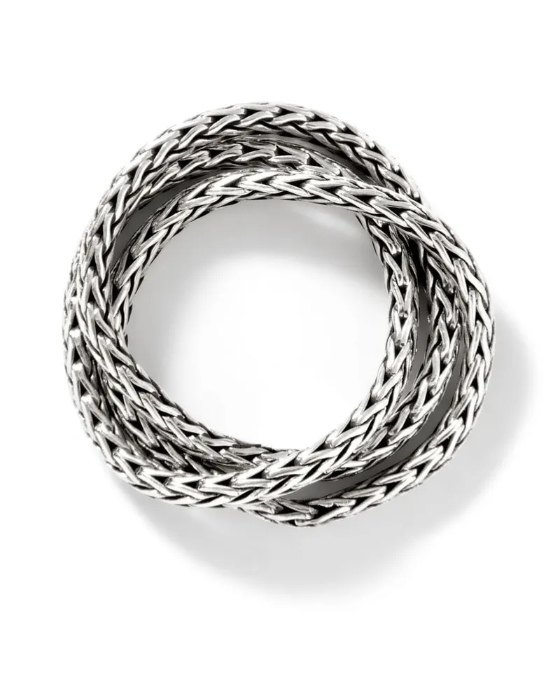 John Hardy Classic Chain Ring 2,5mm - Silber Silber
