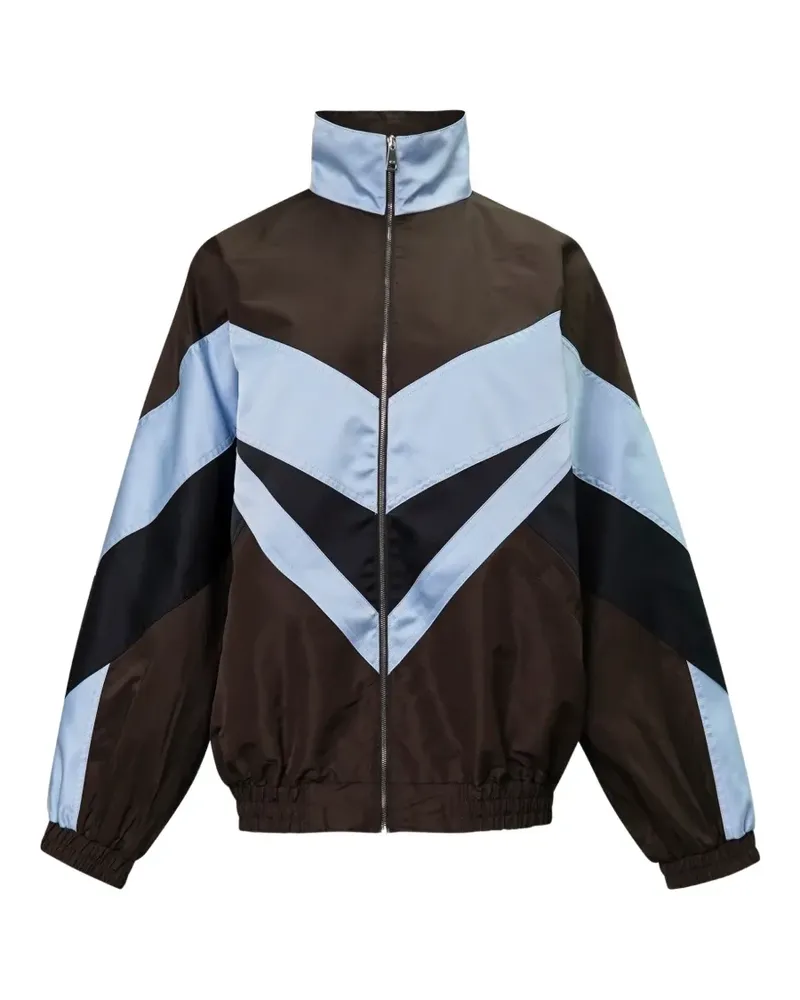 N° 21 Jacke mit Zickzackmuster - Braun Braun