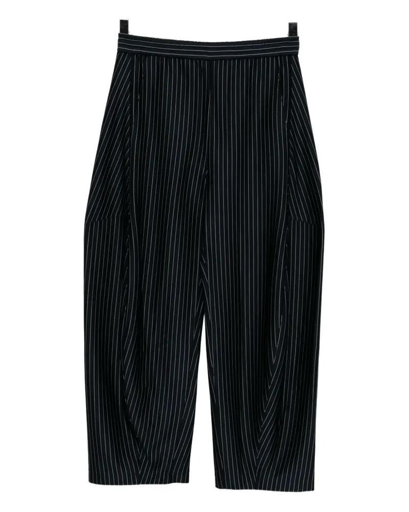 tibi Gestreifte Winslow Hose - Blau Blau