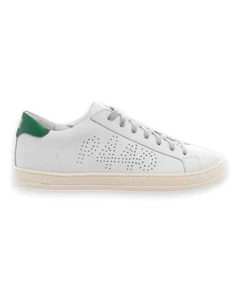 P448 John logo-perforated sneakers - Weiß Weiß