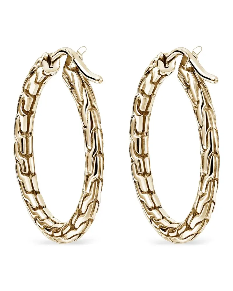 John Hardy 14kt Gelbgoldcreolen Gold