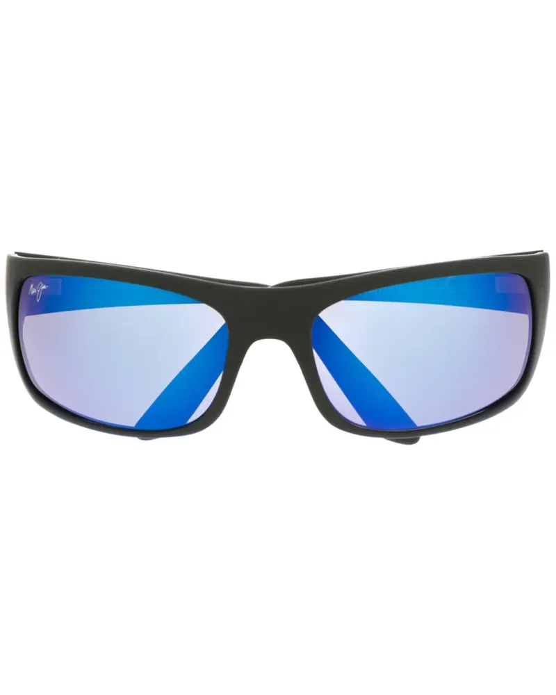 Maui Jim Peahi' Sonnenbrille - Schwarz Schwarz