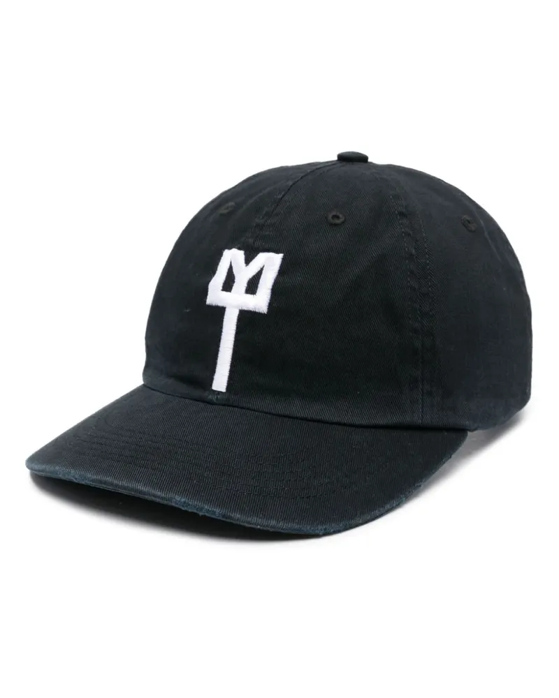 Liberal Youth Ministry Canvas-Baseballkappe mit Logo-Stickerei - Schwarz Schwarz