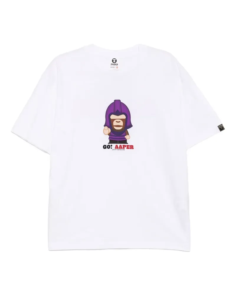 BAPE Klassisches T-Shirt - Weiß Weiß