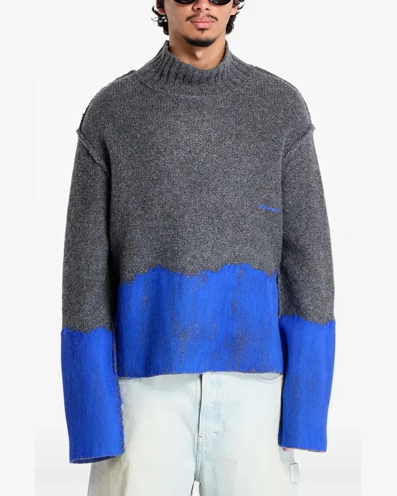 ACW* Klassischer Pullover - Grau Grau