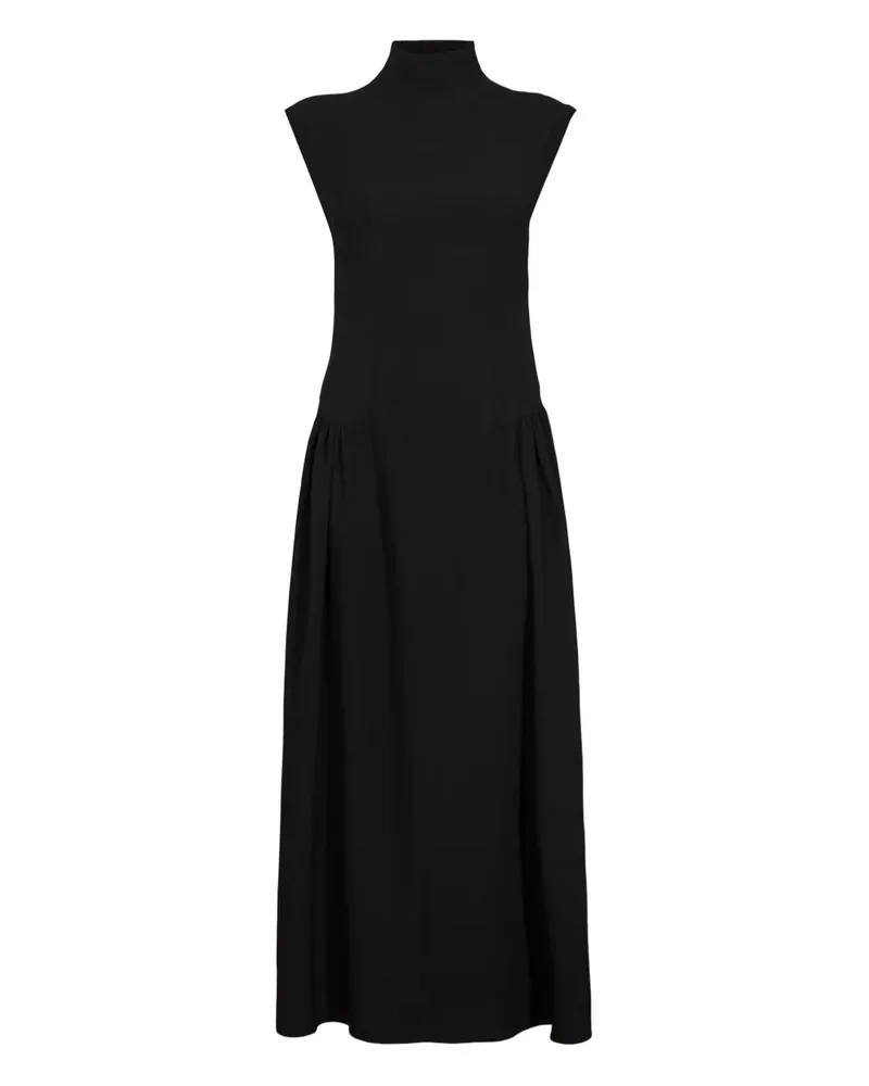 RXQUETTE high-neck midi dress - Schwarz Schwarz