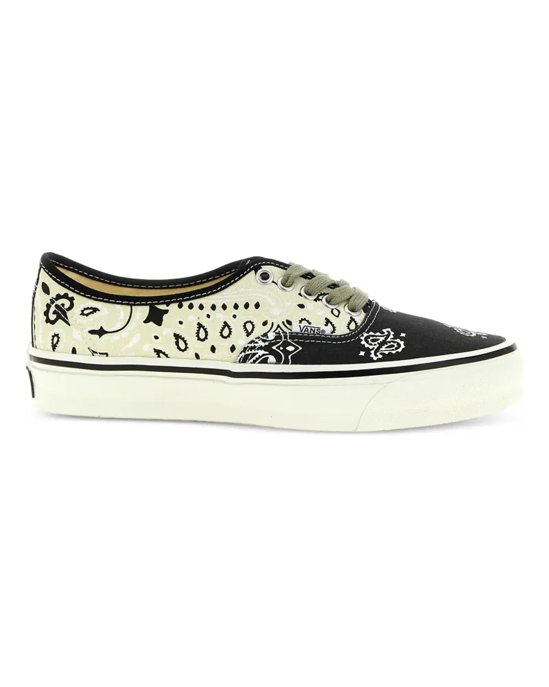 Vans Premium Authentic Sneakers mit Bandana-Print - Schwarz Schwarz