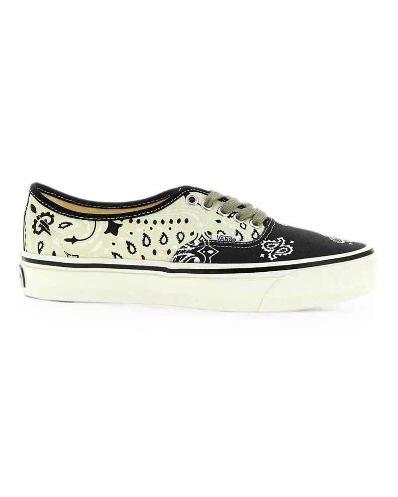 Vans Premium Authentic bandana-print sneakers - Schwarz Schwarz
