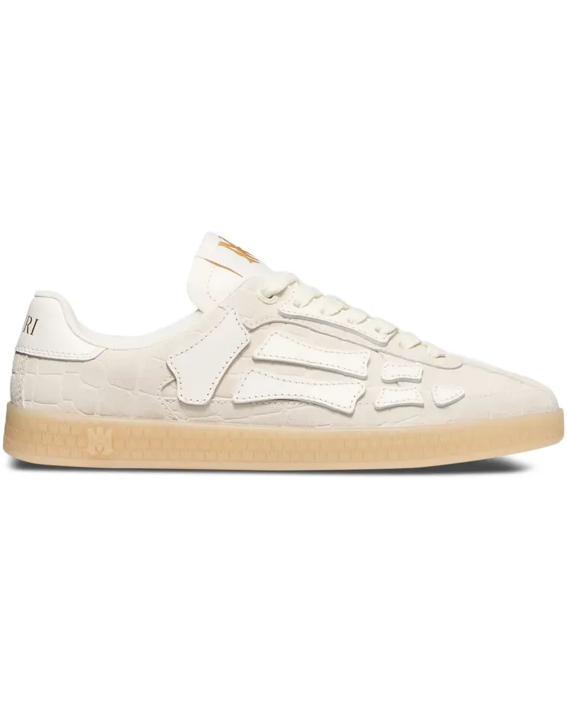 Amiri Sneakers mit Kroko-Prägung - Nude Nude