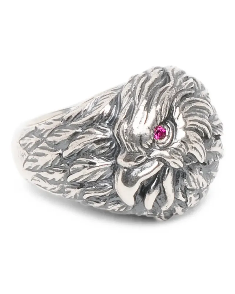 Yohji Yamamoto 950 Eagle Ringe - Silber Silber