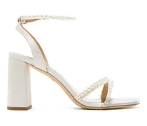 Feisty Sandalen mit Perlen - Weiß