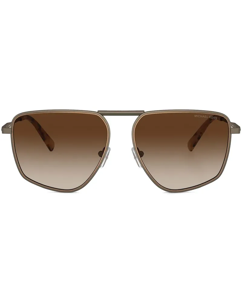 Michael Kors Silverton Sonnenbrille - Silber Silber