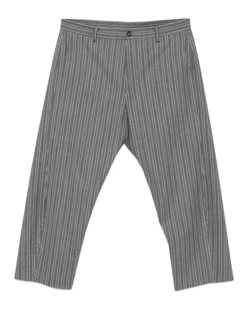 Moschino Hose mit Nadelstreifen - Grau Grau