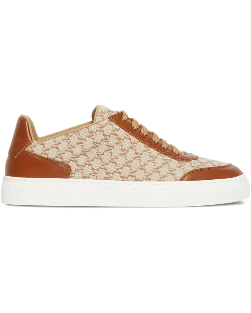 Max Mara Sneakers mit Monogramm - VISONE Visone