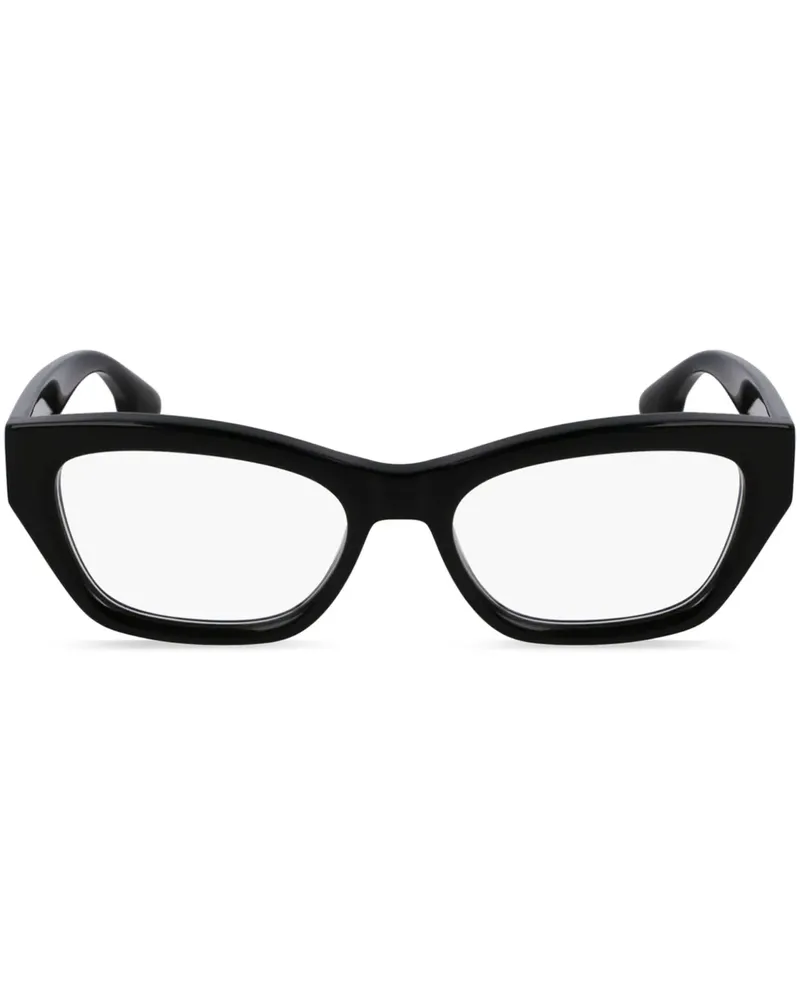 Victoria Beckham Brille mit eckigem Gestell - Schwarz Schwarz