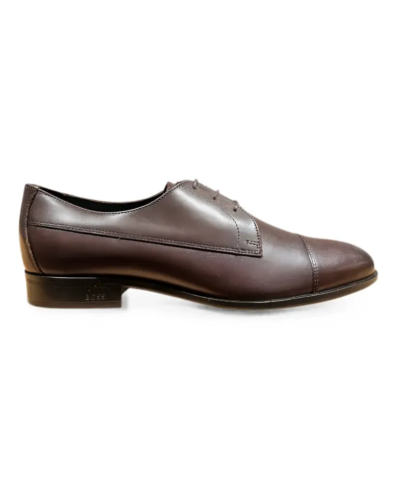 HUGO BOSS Colcy cap-toe derby shoes - Braun Braun