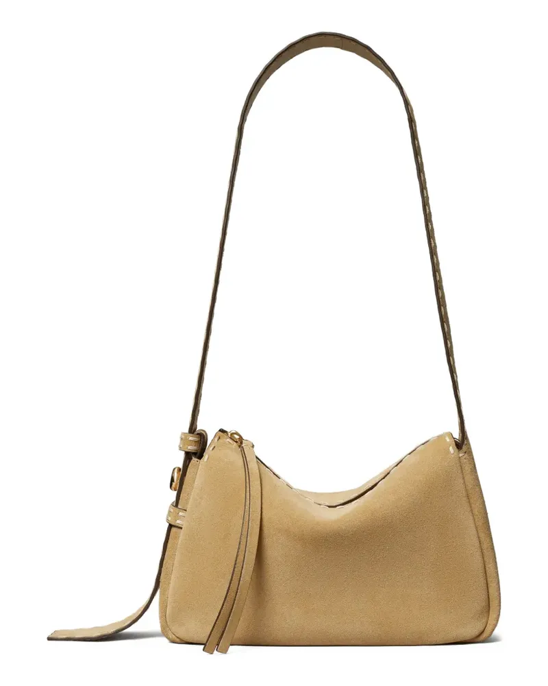 Tory Burch Romy Schultertasche - Nude Nude