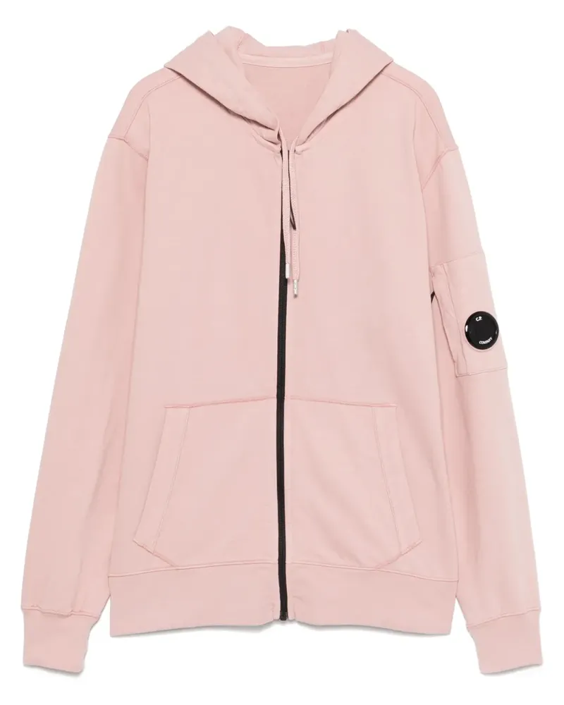 C.P. Company Hoodie mit Linsen-Detail - Rosa Rosa