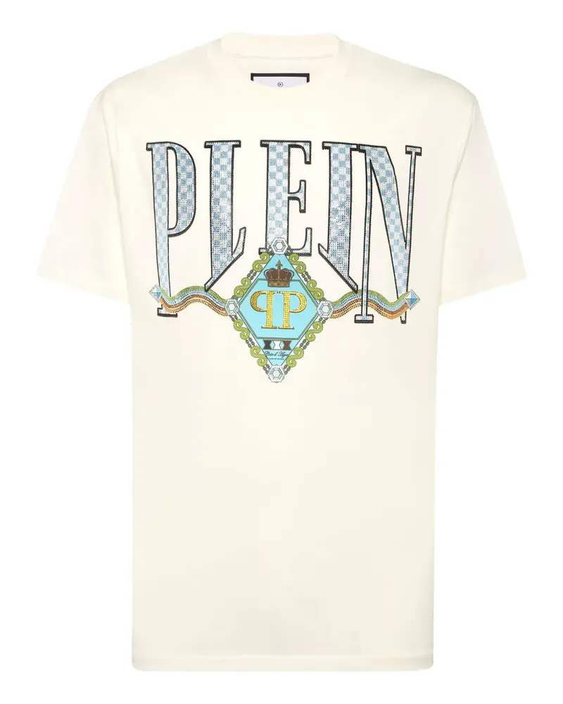 Philipp Plein T-Shirt aus Baumwolle - Weiß Weiß
