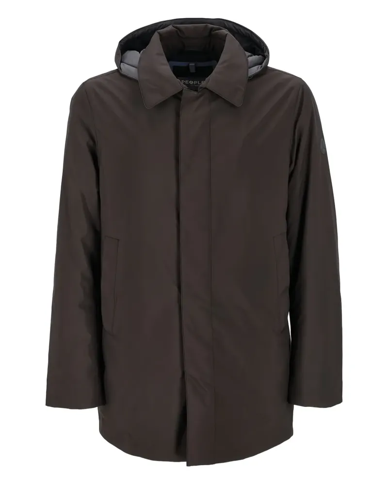 People of Shibuya hooded TAKUYIA coat - Braun Braun