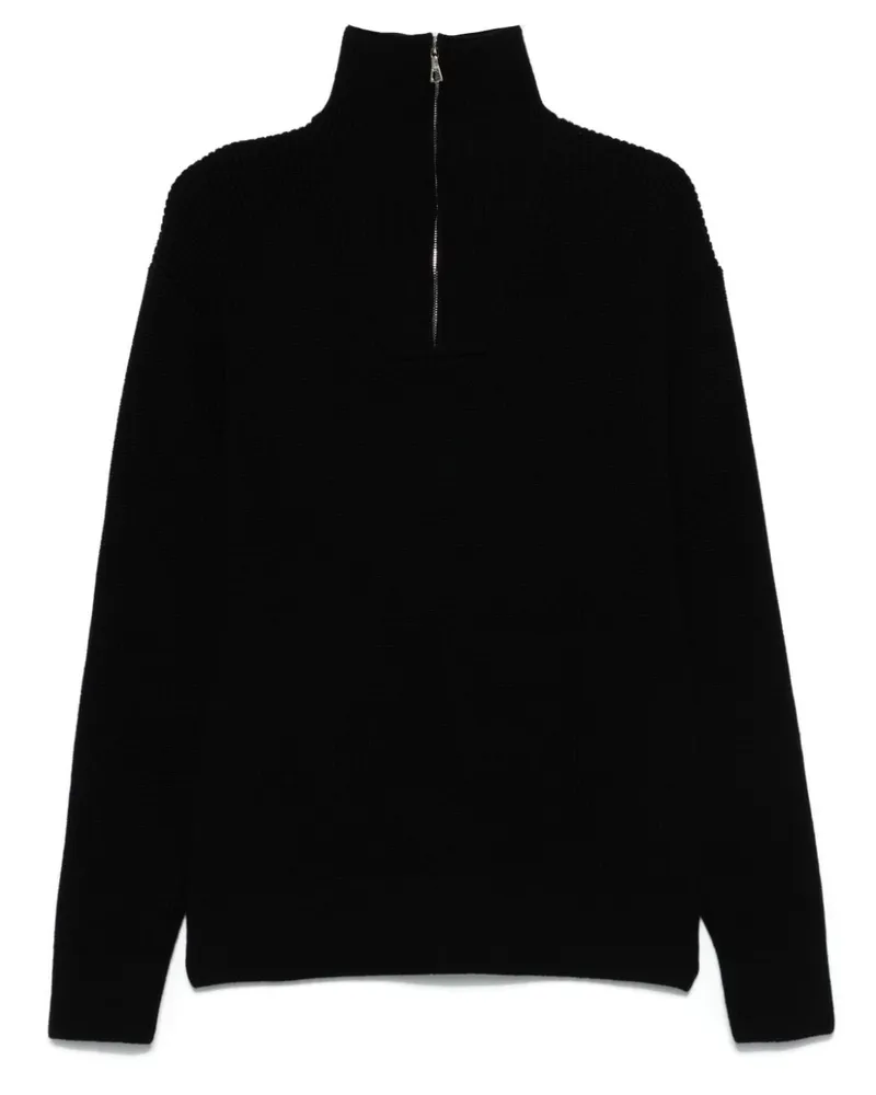 Officine Generale Tarek Pullover - Schwarz Schwarz