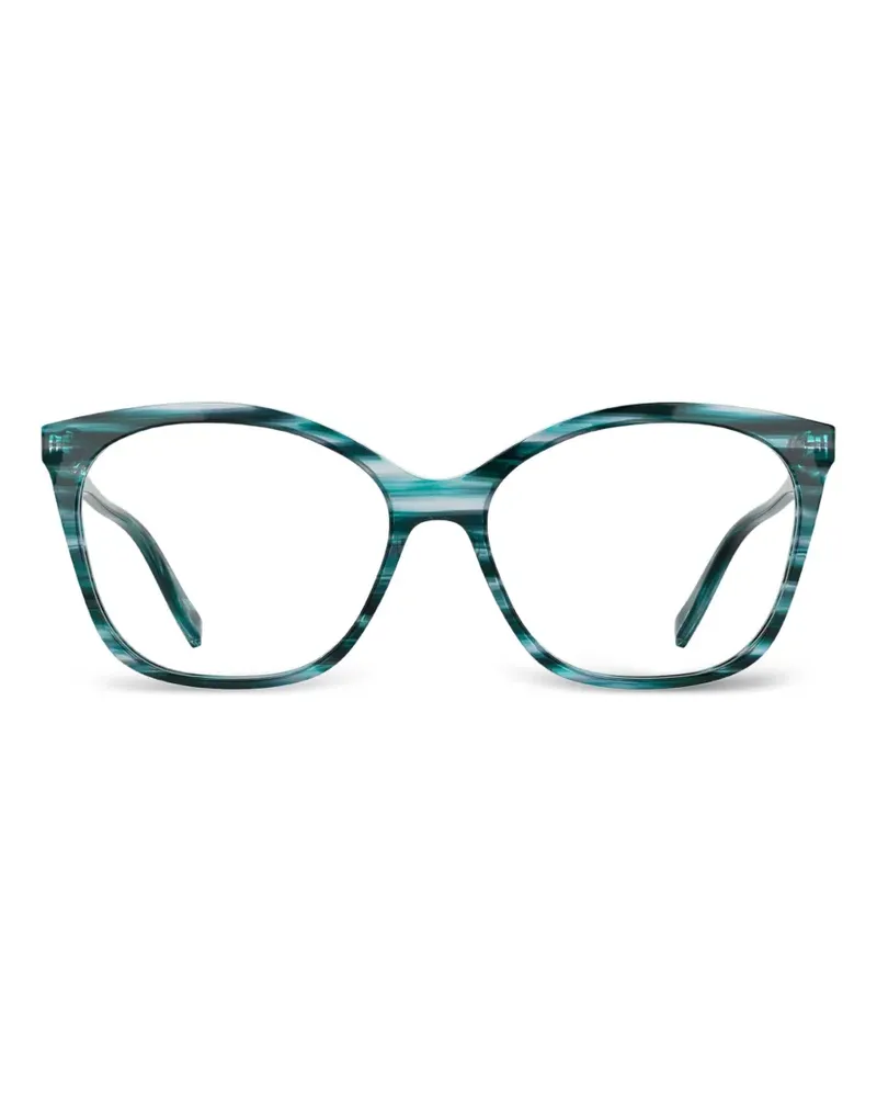 Karl Lagerfeld Brille mit Butterfly-Gestell - Blau Blau