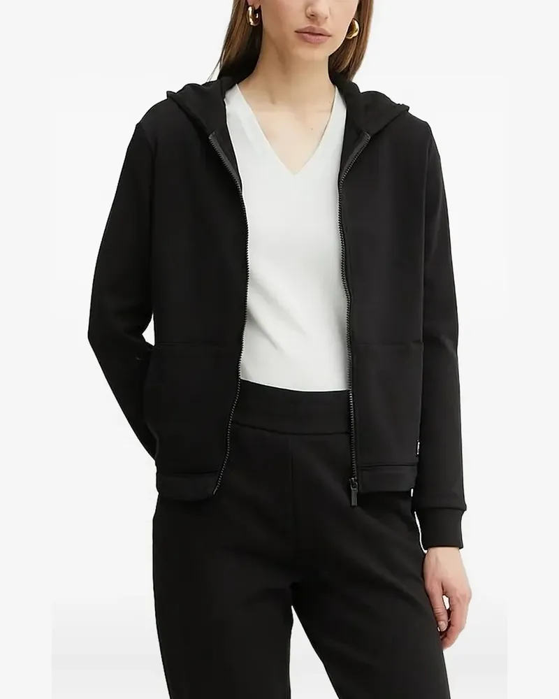Armani Exchange Kapuzenjacke mit Reißverschluss - Schwarz Schwarz