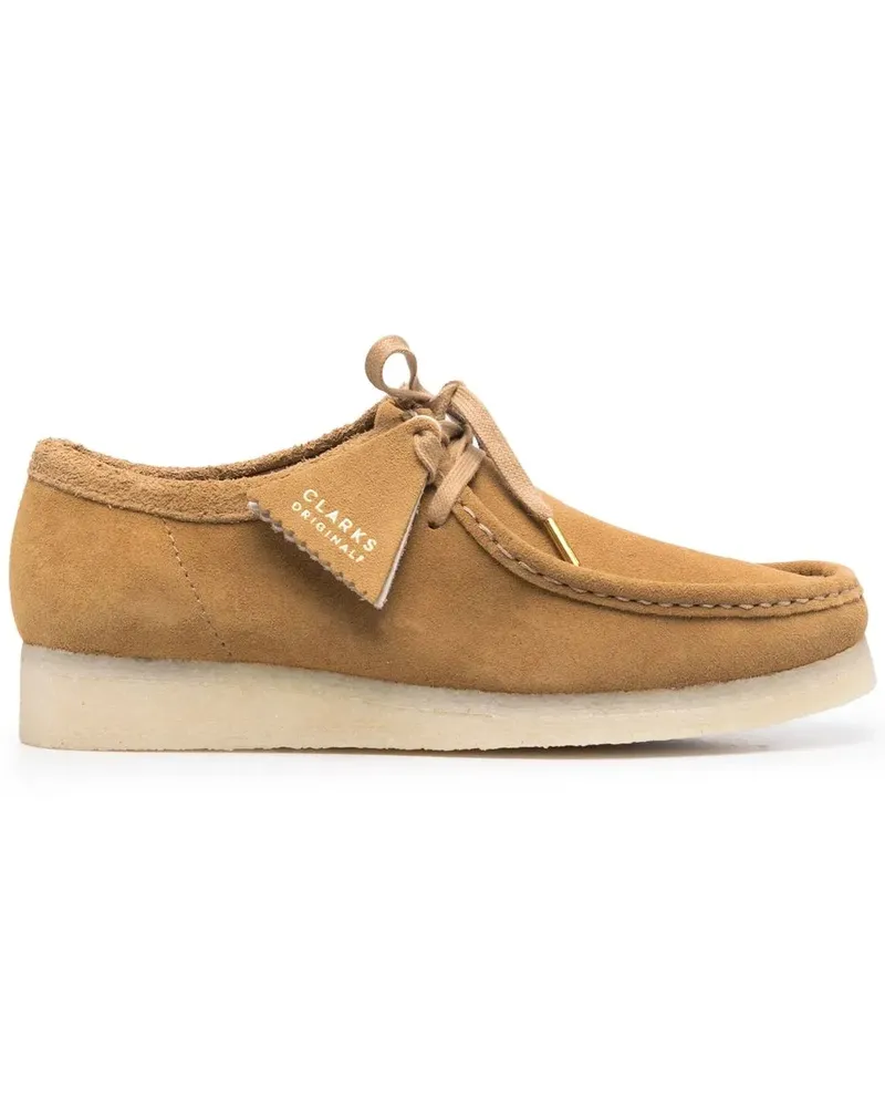 Clarks Segelschuhe mit Schnürung - Nude Nude