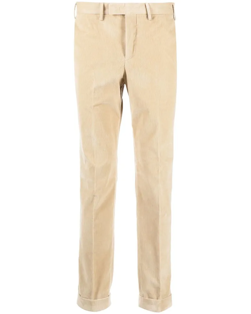 PT TORINO Cordhose mit schmalem Schnitt - Nude Nude