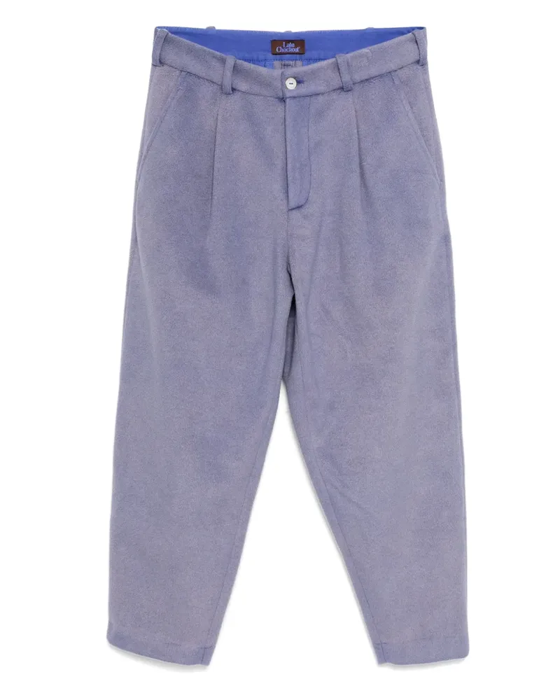 Stain Shade Hose mit geradem Bein - Violett Violett