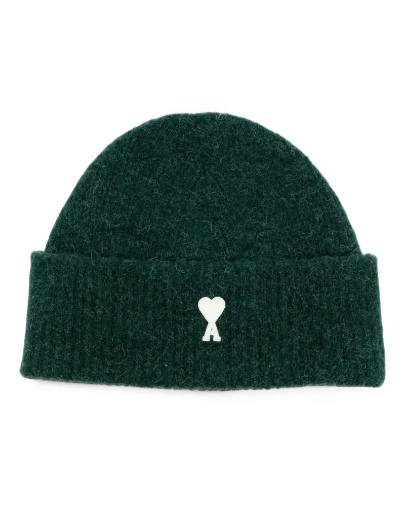AMI Paris Ami de Coeur beanie - Grün Grün
