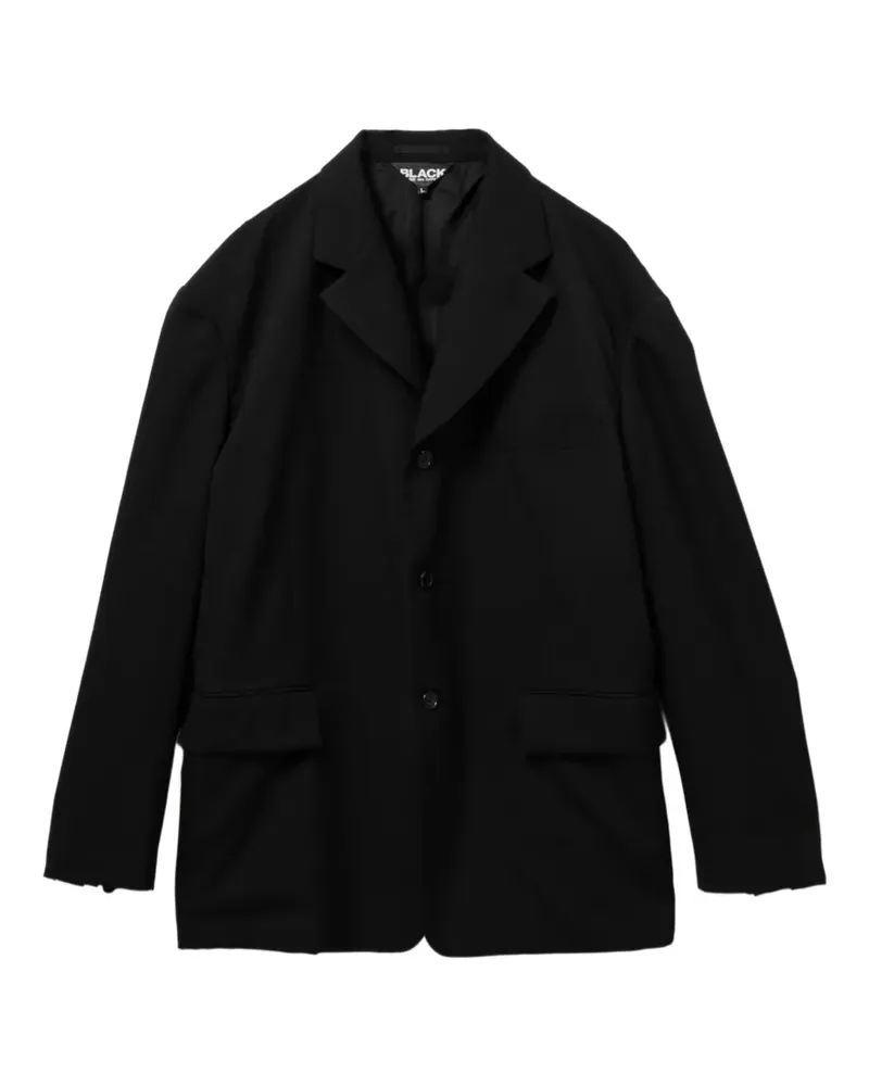 Comme des Garçons Blazer aus Wolle - Schwarz Schwarz