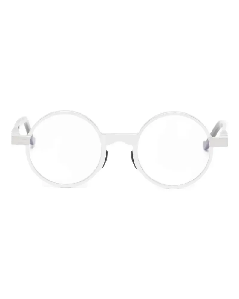 VAVA EYEWEAR WL0015 Brille mit rundem Gestell - Silber Silber