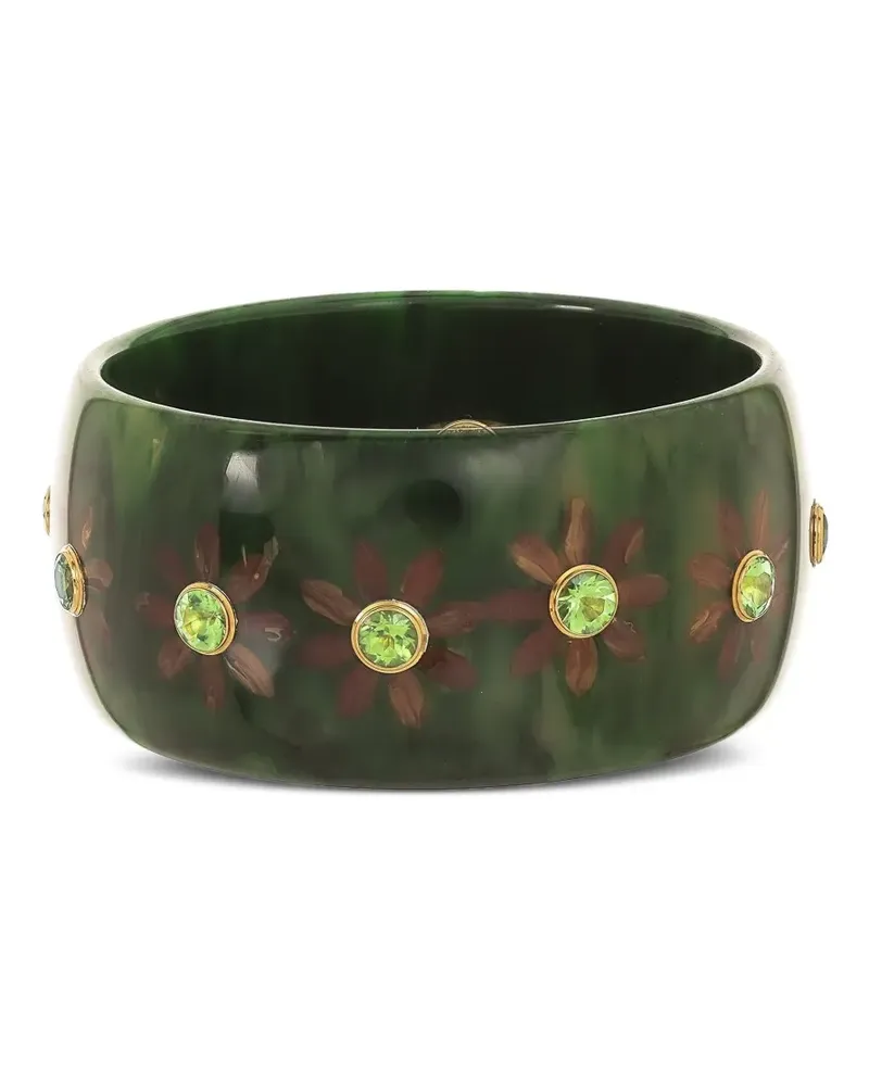 Mark Davis 18kt Gelbgoldarmreif mit Peridot Gold