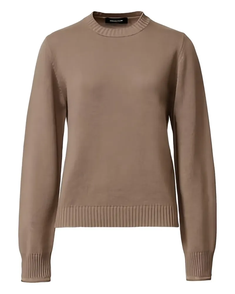 Fabiana Filippi Pullover mit rundem Ausschnitt - Braun Braun