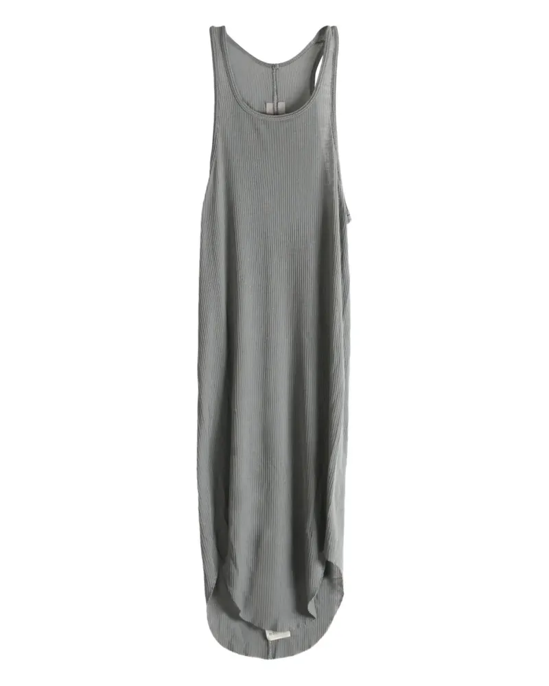 Rick Owens ribbed sleeveless top - Grau Grau