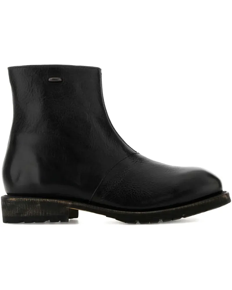 Our Legacy leather ankle boots - Schwarz Schwarz