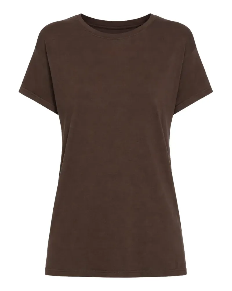 The Row short-sleeved T-shirt - Braun Braun